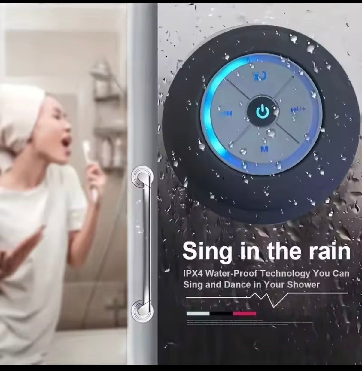 Buyvora™ AquaBeat – Waterproof Bluetooth Speaker
