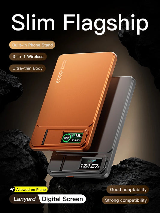 𝗕𝘂𝘆𝘃𝗼𝗿𝗮™ 𝟯-𝗶𝗻-𝟭 𝗠𝗮𝗴𝗻𝗲𝘁𝗶𝗰 𝗣𝗼𝘄𝗲𝗿 𝗕𝗮𝗻𝗸 𝗪𝗶𝘁𝗵 𝗗𝗶𝘀𝗽𝗹𝗮𝘆 – 𝗙𝗮𝘀𝘁 𝗖𝗵𝗮𝗿𝗴𝗶𝗻