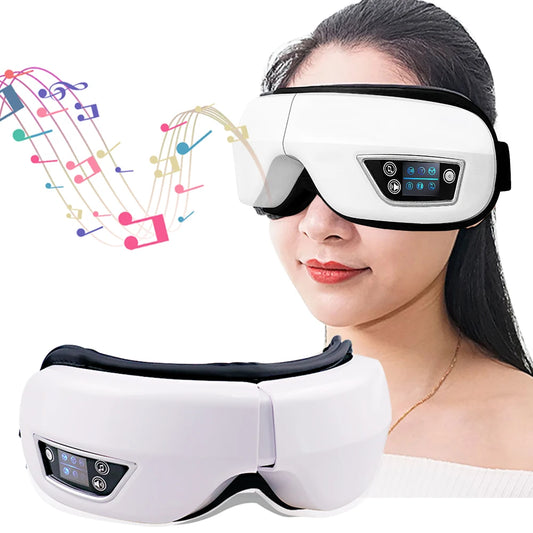 Buyvora™ Smart Eye Massager – Heat, Compression & Bluetooth Music
