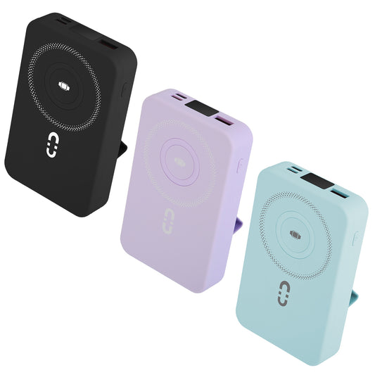 Buyvora™ 3-in-1 MagSafe Power Bank – Fast Charging