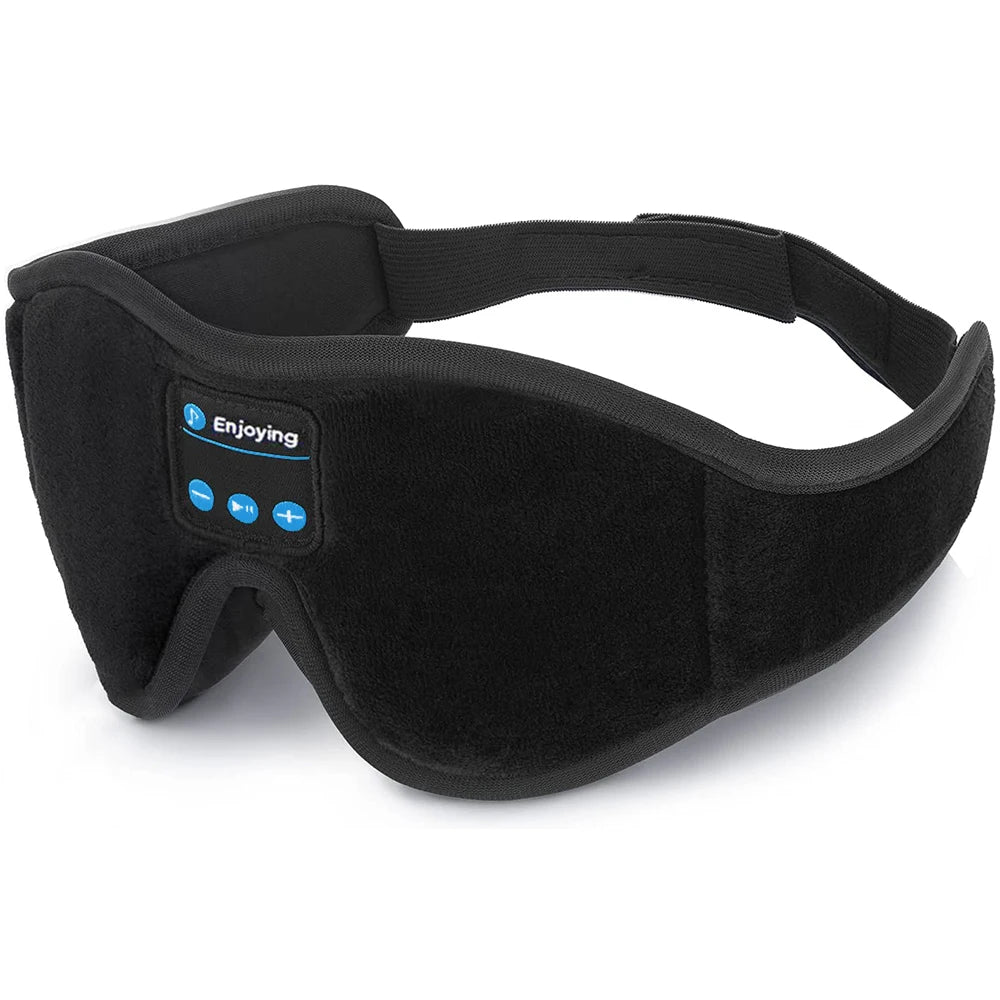 Buyvora™ Bluetooth Sleep Mask – 3D Wireless Headphones for Deep Sleep & Travel