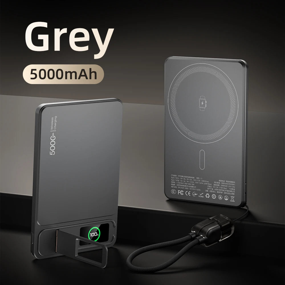 𝗕𝘂𝘆𝘃𝗼𝗿𝗮™ 𝟯-𝗶𝗻-𝟭 𝗠𝗮𝗴𝗻𝗲𝘁𝗶𝗰 𝗣𝗼𝘄𝗲𝗿 𝗕𝗮𝗻𝗸 𝗪𝗶𝘁𝗵 𝗗𝗶𝘀𝗽𝗹𝗮𝘆 – 𝗙𝗮𝘀𝘁 𝗖𝗵𝗮𝗿𝗴𝗶𝗻