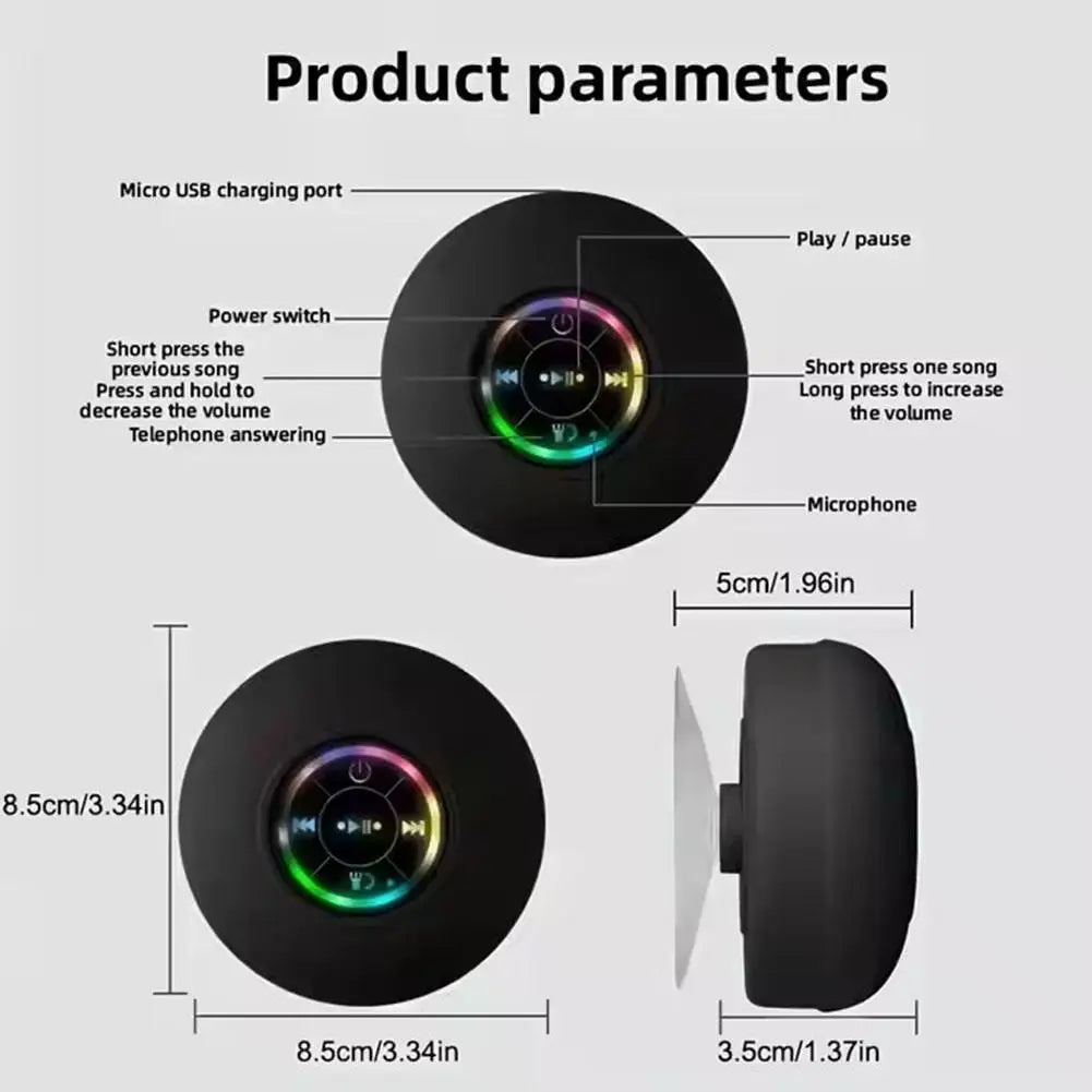 Buyvora™ AquaBeat – Waterproof Bluetooth Speaker