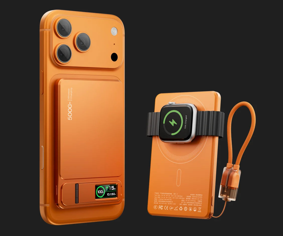 𝗕𝘂𝘆𝘃𝗼𝗿𝗮™ 𝟯-𝗶𝗻-𝟭 𝗠𝗮𝗴𝗻𝗲𝘁𝗶𝗰 𝗣𝗼𝘄𝗲𝗿 𝗕𝗮𝗻𝗸 𝗪𝗶𝘁𝗵 𝗗𝗶𝘀𝗽𝗹𝗮𝘆 – 𝗙𝗮𝘀𝘁 𝗖𝗵𝗮𝗿𝗴𝗶𝗻